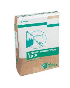 Plâtre projeté LUTECE® Projection 33X sac 33Kg