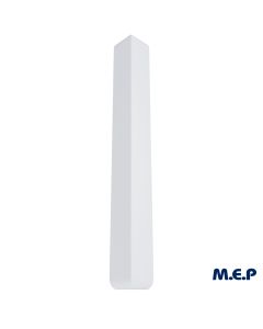 Angle Ext Double Hauteur 500 mm Blanc