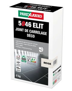 Joint de carrelage décoration 5046 ELIT Beige Boîte 5kg
