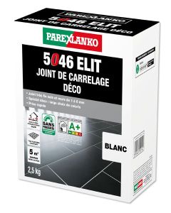 Joint de carrelage décoration 5046 ELIT Blanc Boîte 2,5kg