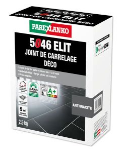 Joint de carrelage décoration 5046 ELIT Anthracite Boîte 2,5kg