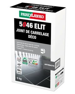 Joint de carrelage décoration 5046 ELIT Anthracite Boîte 5kg
