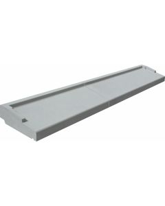 Appui de fenêtre à nez arrondi 210 X 35 En 2 Éléments Gris