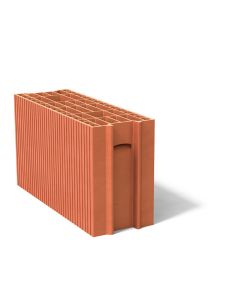 Brique de mur terre cuite BGV'UNO - long. 57cm x larg. 20cm x haut. 31,4cm