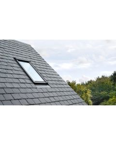 Raccord sur toiture EDN CK02 0000 pour ardoises - pose encastrée - larg. 55cm x haut. 78cm Gris