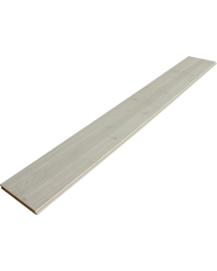 LAMBRIS ECO-THERMO 19x185x2,52 /1,865m2 EPICEA FAHRENHEIT - CERUSE BLANC BROSSE