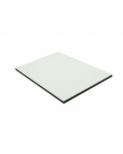 STRAT COMPACT EXTERIEUR 8MM 305/153,0 TRESPA M1 - A05.00 PURE WHITE SATINÉ