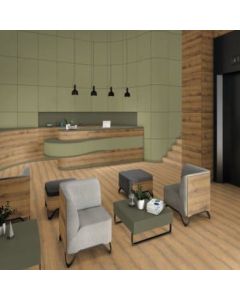 Stratifié EGGER U640 ST9 - Vert olive 3050x1310mm Ep.0,8mm